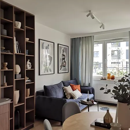 New Garage & Self Check In 24h Taras Miedziana Apartment *
